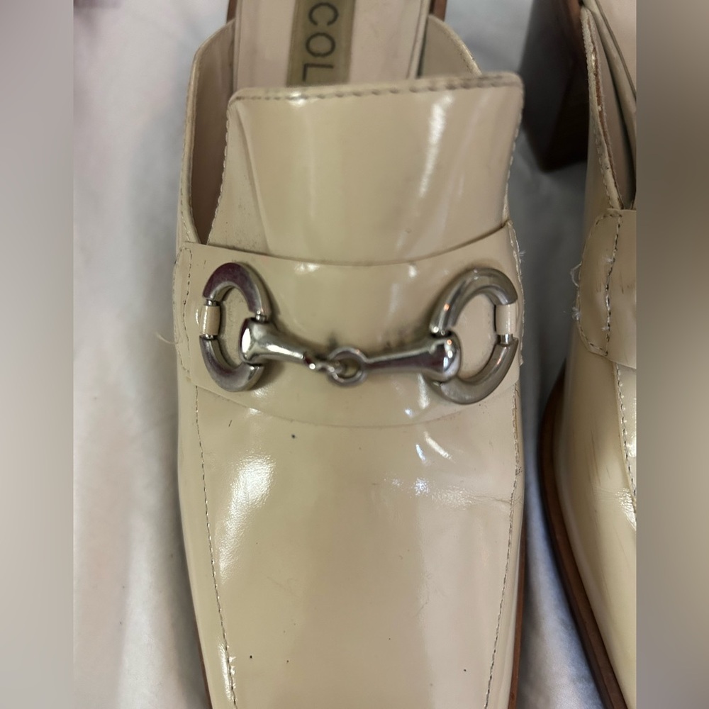 NICOLE Cream Women's Loafers - Picture 9 of 9